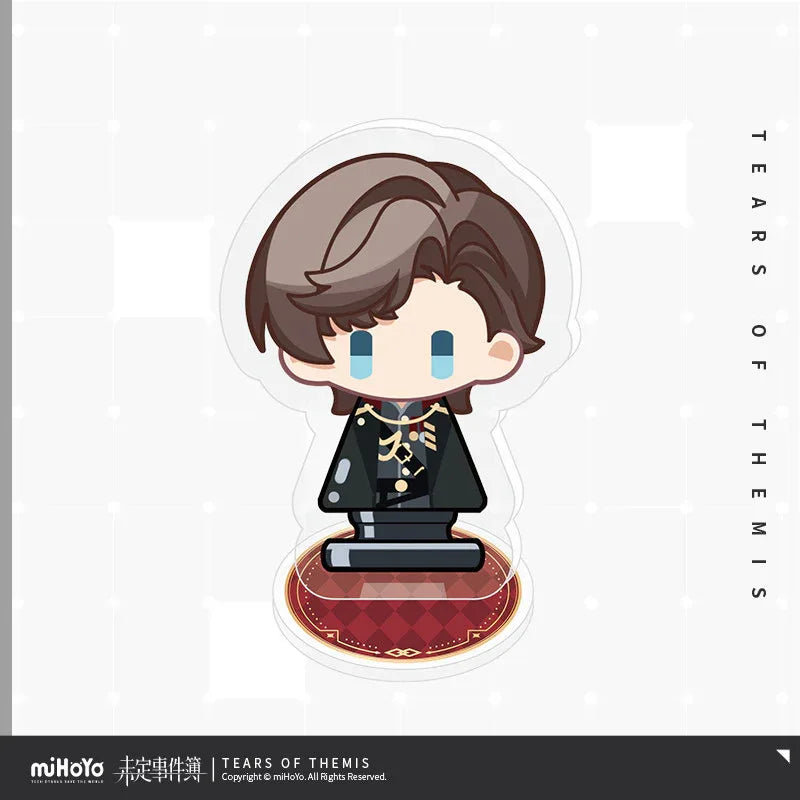 Tears of Themis Eternal Flame of the City Series Chibi Acrylic Seal Artem Wing ACG Go Anime www.acg-go.com Art Decor, Artem Wing, Luke Pearce, Marius von Hagen, Tears of Themis, Vyn Richter