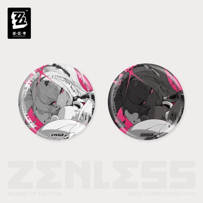 Zenless Zone Zero Mindscape Cinema Series Metropolitan Order Division Reflective Badge