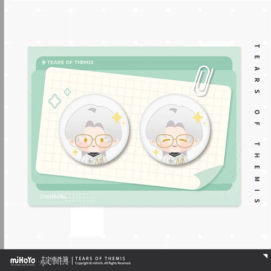 Stellis' Heartbeat Vyn Series Birthday Chibi Mini Badge Set