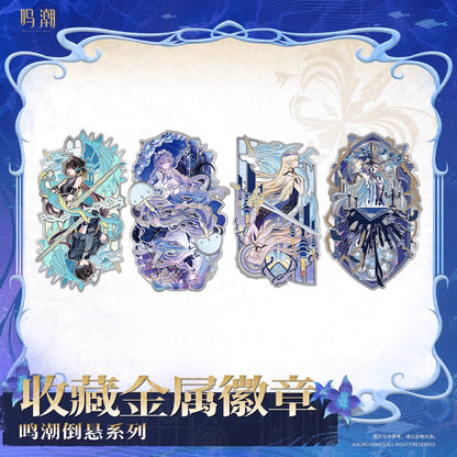 Inverted Series Collection Metal Badge