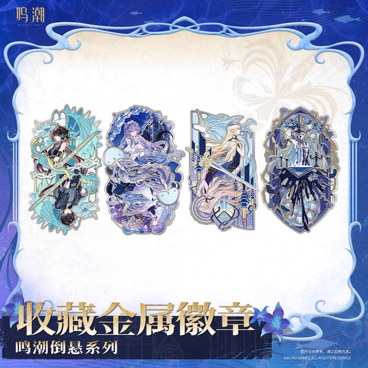 Inverted Series Collection Metal Badge