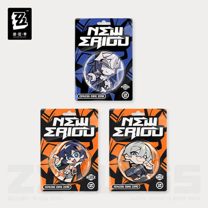 Zenless Zone Zero New Eridu Series Proxy/Phaethon Chibi Tinplate Badge