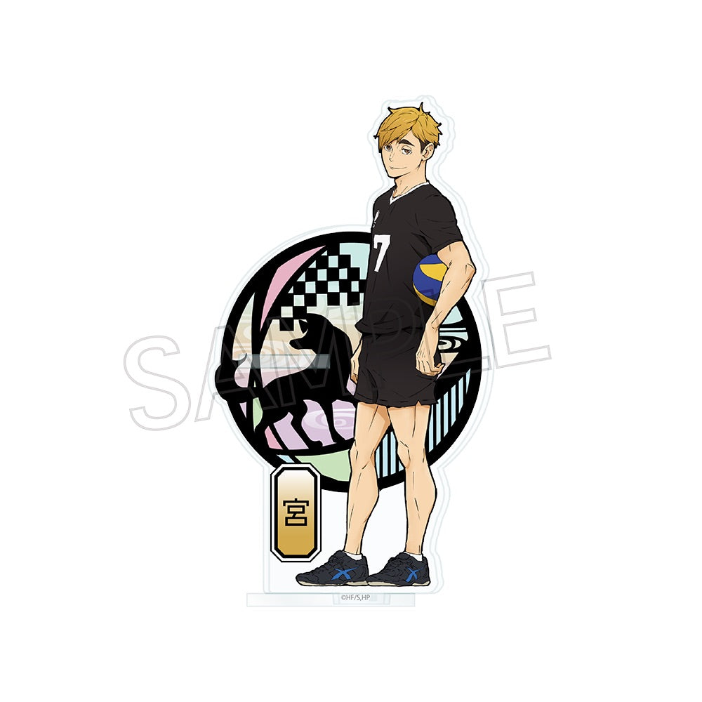 Cutout Picture Series Acrylic Pen Stand Haikyu!! Atsumu Miya ACG Go Anime