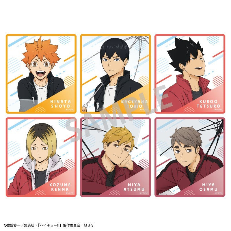 haikyu trading square clear card vol 1 mystery box ACG GO