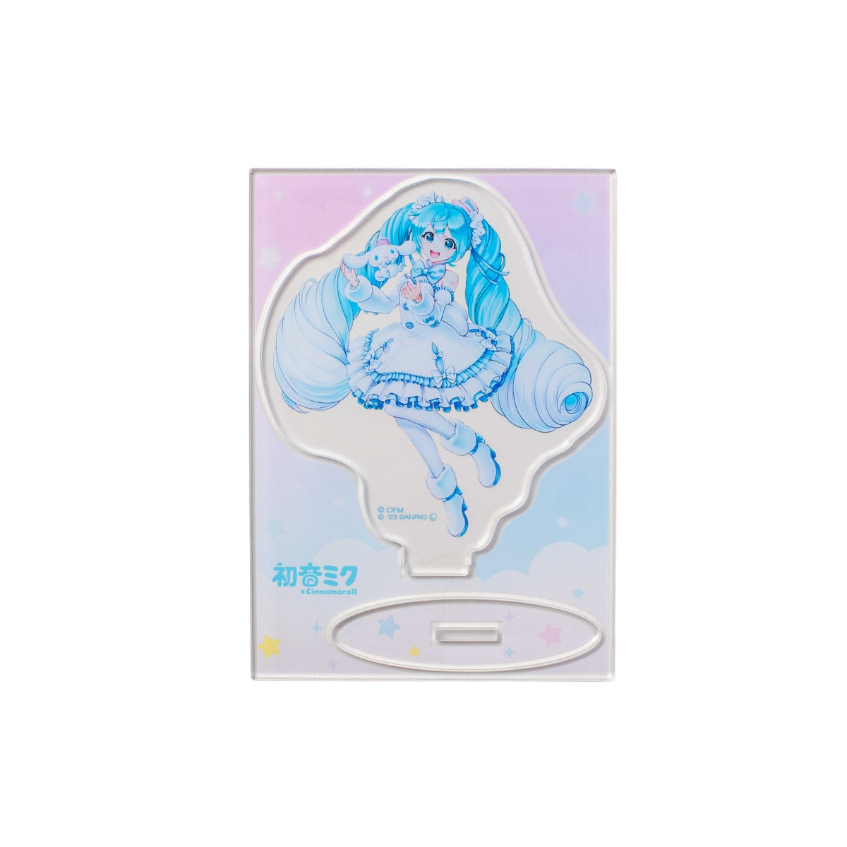 hatsune miku x cinnamoroll acrylic stand ACG GO