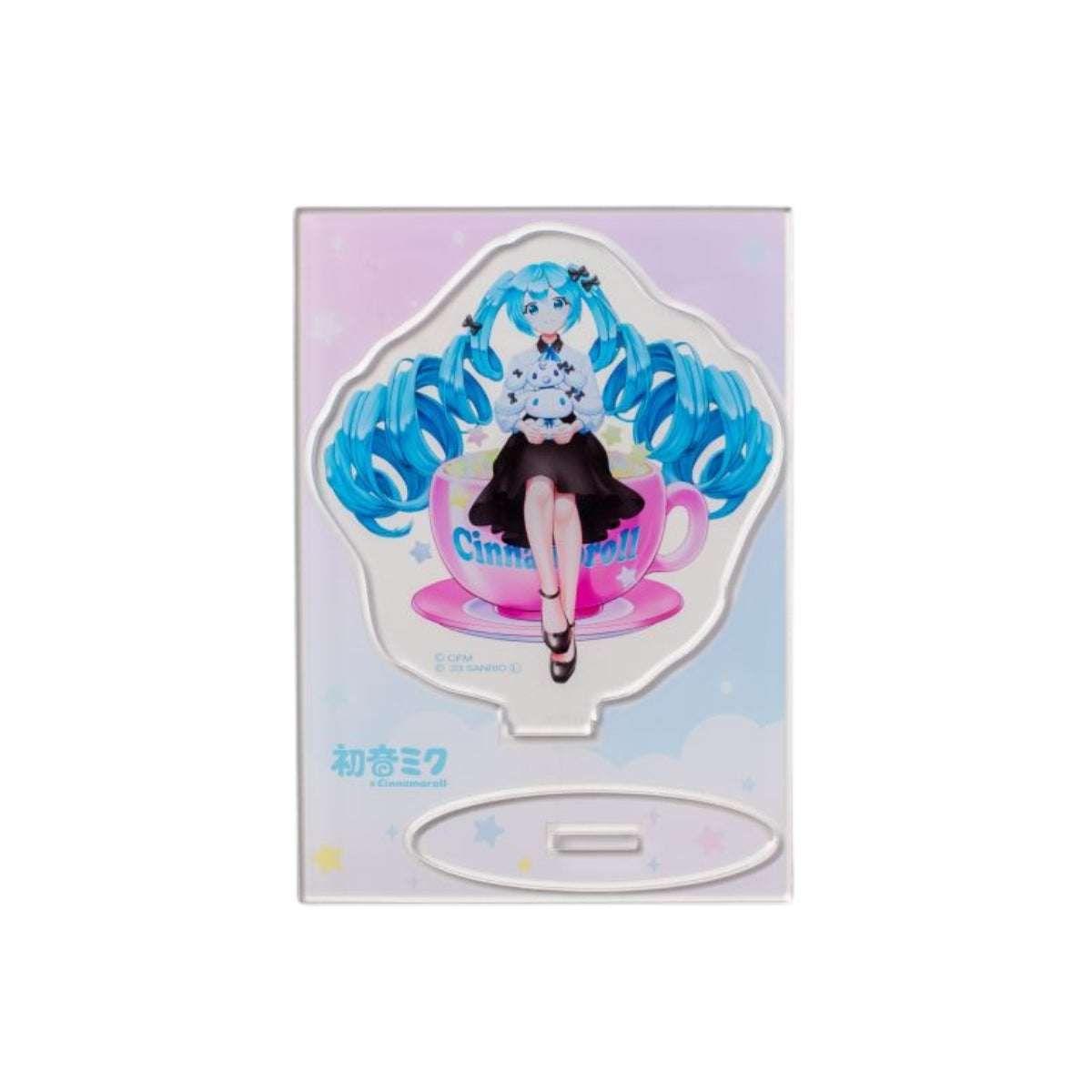 hatsune miku x cinnamoroll acrylic stand ACG GO
