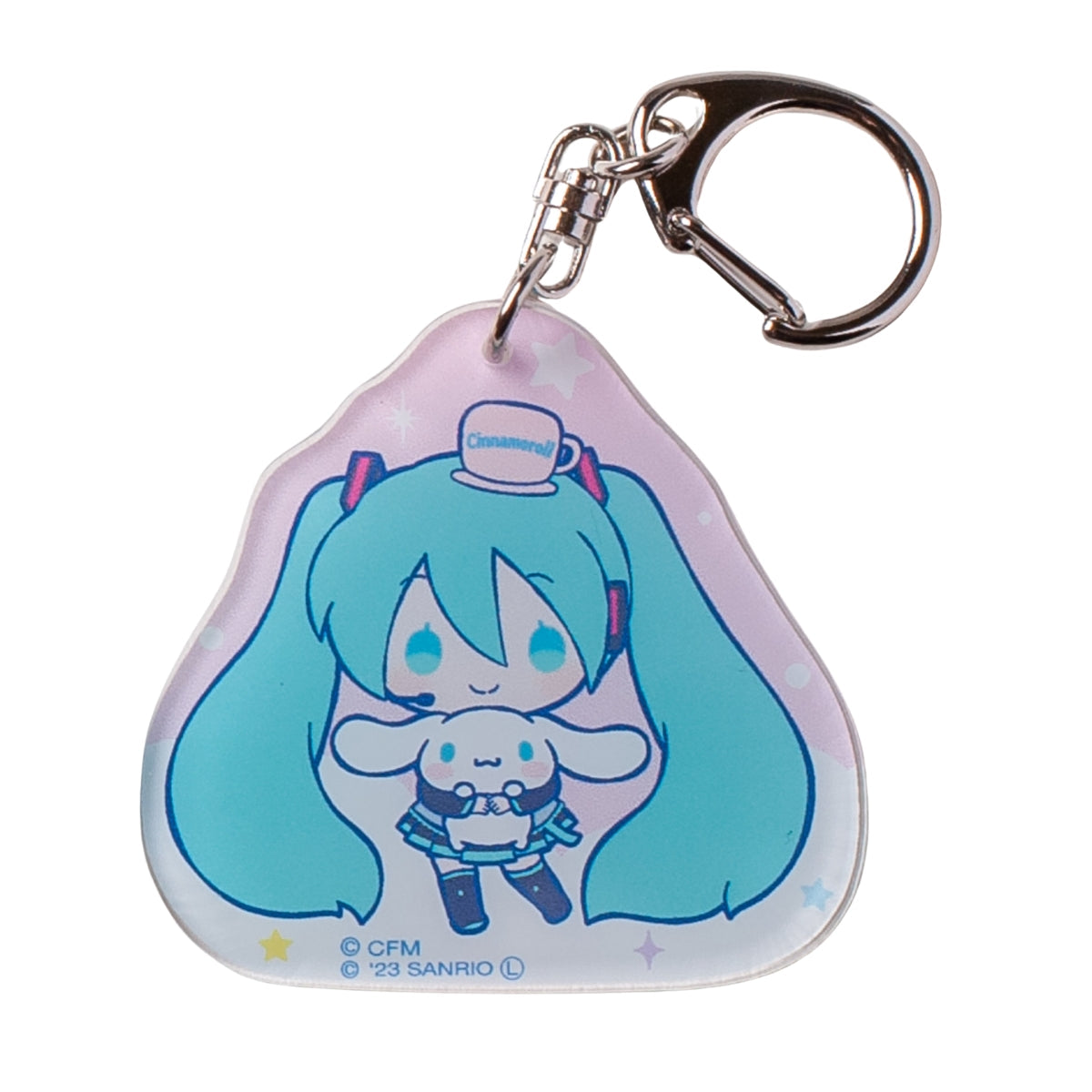 hatsune miku x cinnamoroll keyring ACG GO