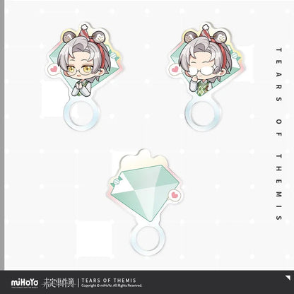 have fun series chibi acrylic check in ring set ACG GO