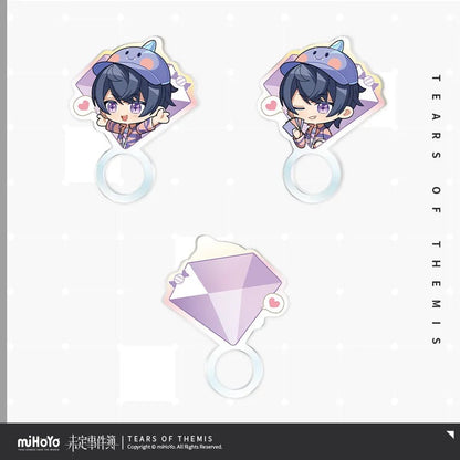 have fun series chibi acrylic check in ring set ACG GO