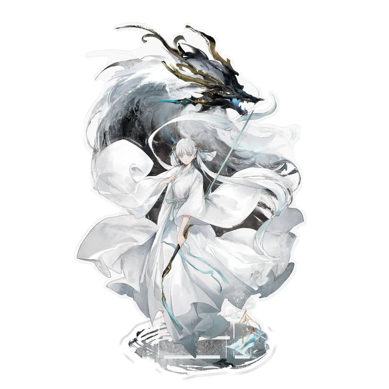 Dreaming of the Mountains and Rivers Series Three Inserts Acrylic Stand Wuthering Waves Jinhsi ACG Go Anime www.acg-go.com Jinhsi, Jiyan, Qiuyuan, Stand, Zhezhi