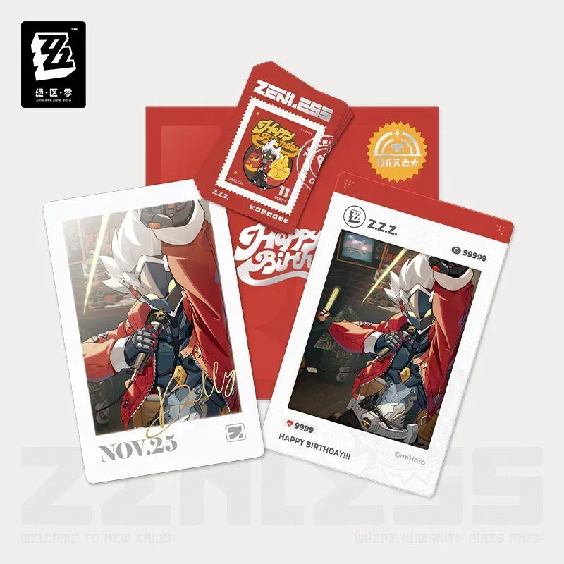 Zenless Zone Zero HB2U Series Birthday Commemorative Set Vol.2 Billy Kid ACG Go Anime www.acg-go.com Art Decor, Ben Bigger, Billy Kid, Lighter, Nicole Demara