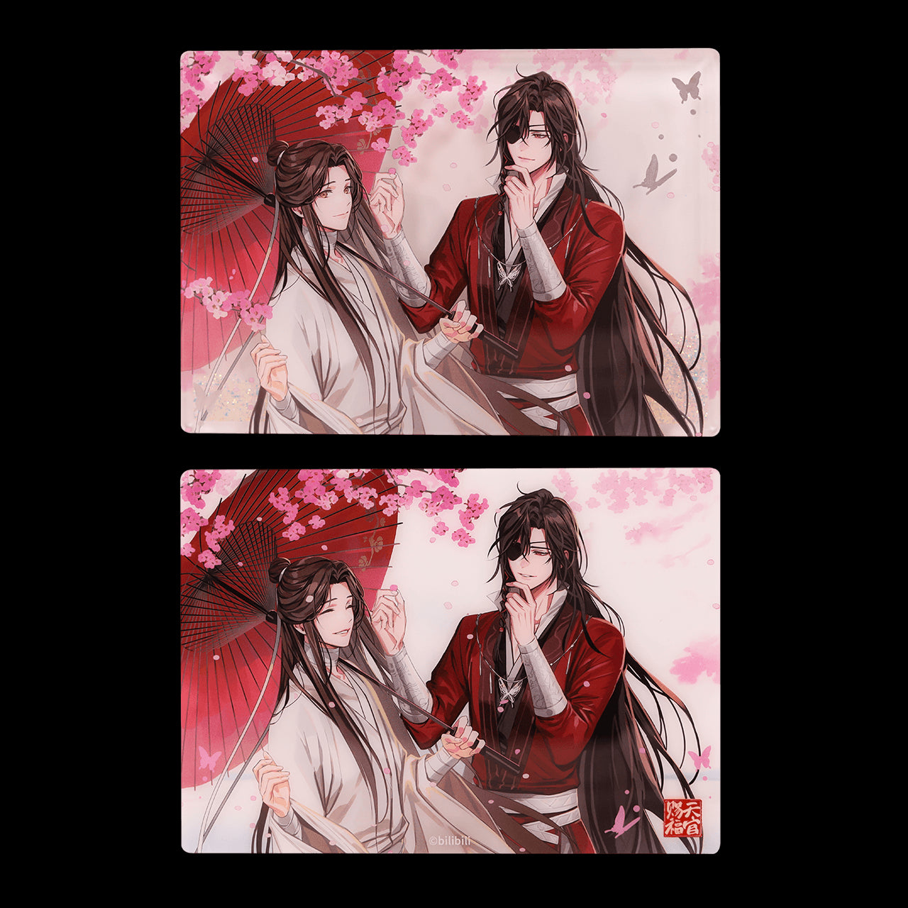 heaven official s blessing fan hua qing xin series quicksand acrylic ornament ACG GO