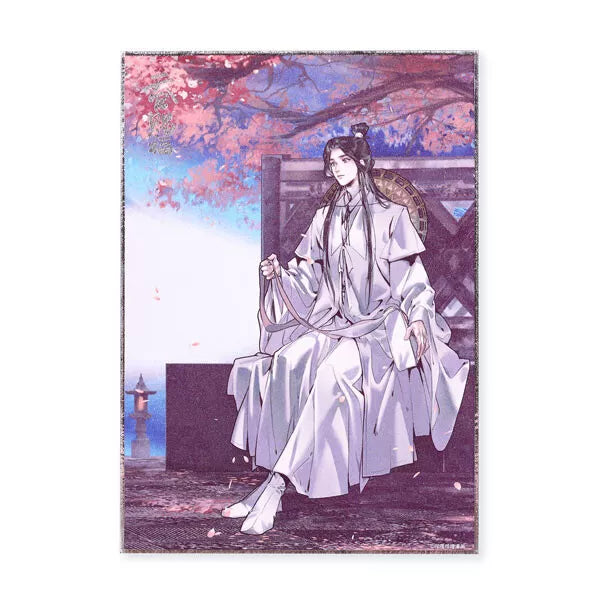 heaven official s blessing taking a break under the flowers glitter shikishi cardboard ACG GO