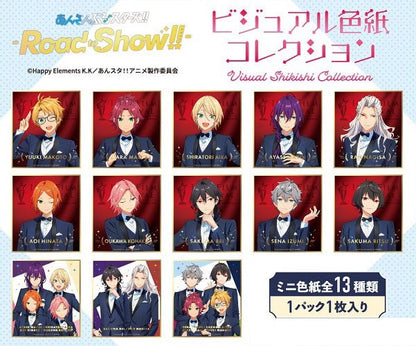 Ensky Road to Show!! Visual Shikishi Art Board Ensemble Stars! Random One ACG Go Anime