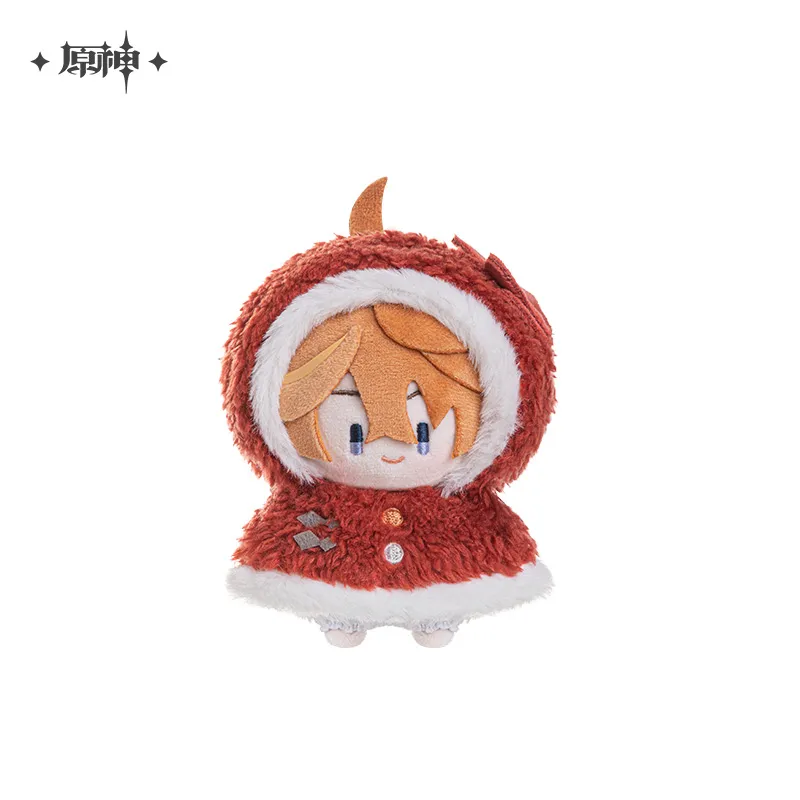 Genshin Impact Fun in the Snow Series Plush Keychain