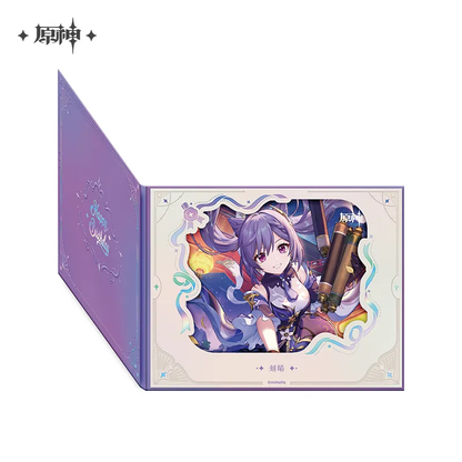 Genshin Impact The Day of Destiny Series Flip Page Window Shikishi Cardboard 2025