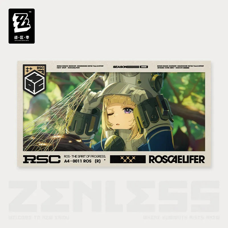 Zenless Zone Zero Before the Wind Rises Series Collection Postcard Set