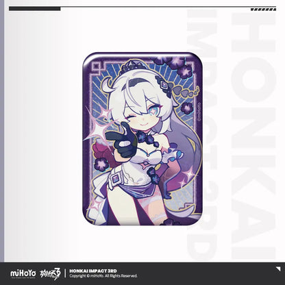 honkai impact 3rd a life of luck series tinplate badge ACG GO
