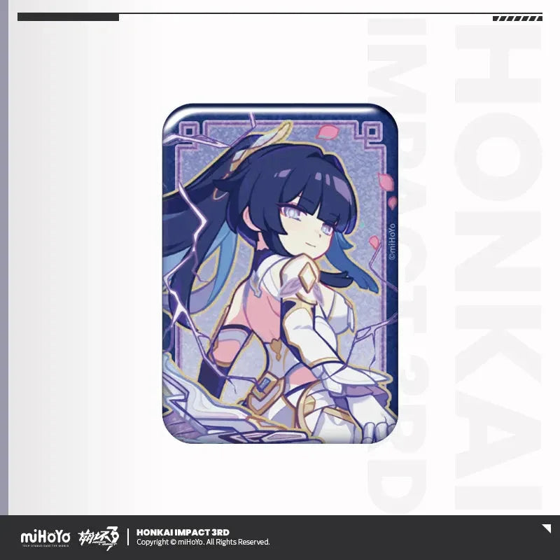 A Life of Luck Series Tinplate Badge Honkai Impact 3rd Kiana ACG Go Anime www.acg-go.com Ai-Chan, Badge, Bronya, Elysia, Fu Hua, Griseo, Herrscher of Sentience, Honkai Impact 3rd, Kiana, Raiden Mei, Seele