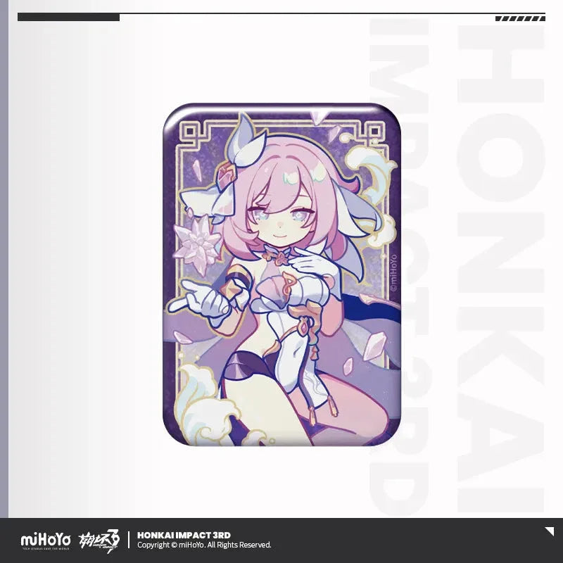 A Life of Luck Series Tinplate Badge Honkai Impact 3rd Kiana ACG Go Anime www.acg-go.com Ai-Chan, Badge, Bronya, Elysia, Fu Hua, Griseo, Herrscher of Sentience, Honkai Impact 3rd, Kiana, Raiden Mei, Seele