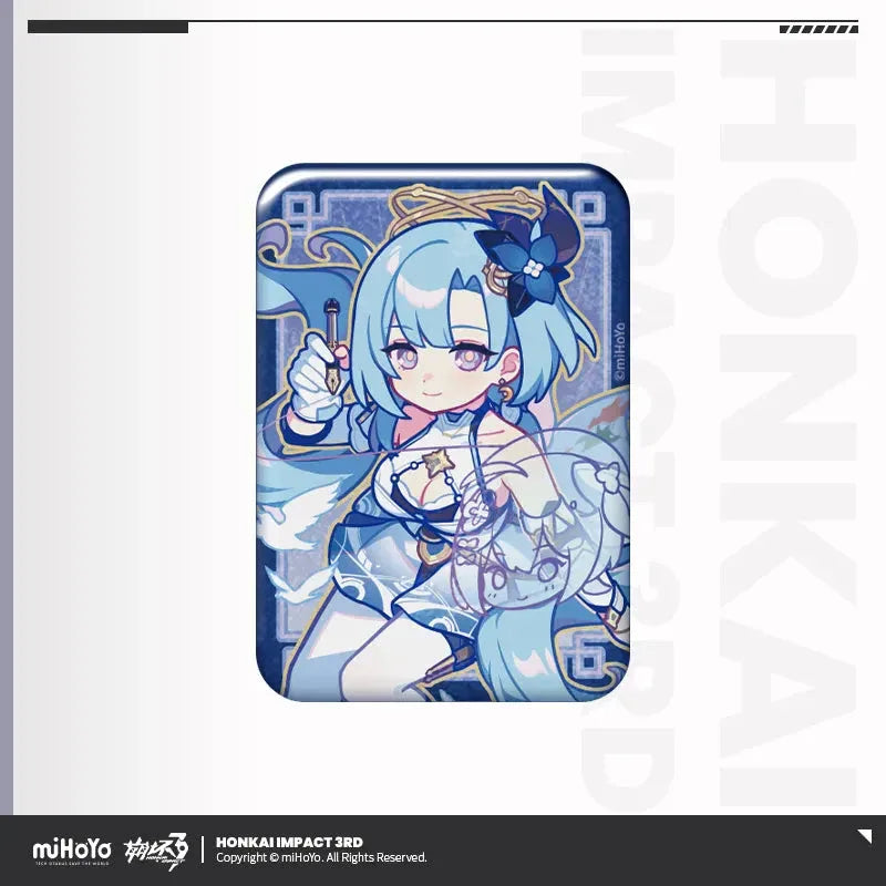 A Life of Luck Series Tinplate Badge Honkai Impact 3rd Kiana ACG Go Anime www.acg-go.com Ai-Chan, Badge, Bronya, Elysia, Fu Hua, Griseo, Herrscher of Sentience, Honkai Impact 3rd, Kiana, Raiden Mei, Seele
