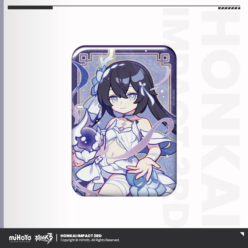 honkai impact 3rd a life of luck series tinplate badge ACG GO