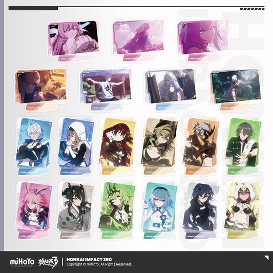 honkai impact 3rd animated video clip cg acrylic stand ACG GO