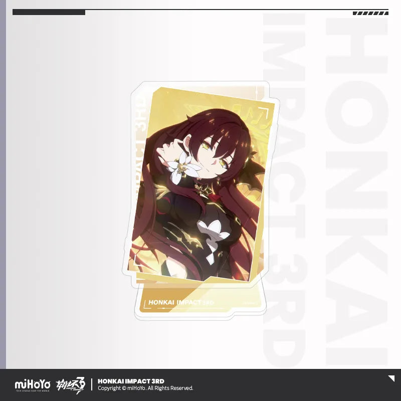 honkai impact 3rd animated video clip cg acrylic stand ACG GO