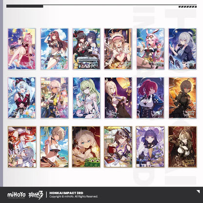 honkai impact 3rd birthday greeting series pet shikishi cardboard ACG GO