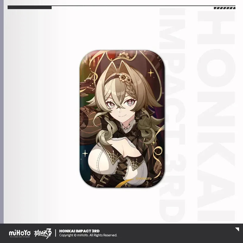 Birthday Greeting Series Tinplate Badge Honkai Impact 3rd Shigure Kira ACG Go Anime www.acg-go.com Aponia, Badge, Bronya, Carol, Eden, Elysia, Fu Hua, Honkai Impact 3rd, Li Sushang, Mobius, Murata Himeko, Natasha, Pardofelis, Raiden Mei, Rita, Seele, Shigure Kira, Theresa, Vill-V, Yae Sakura