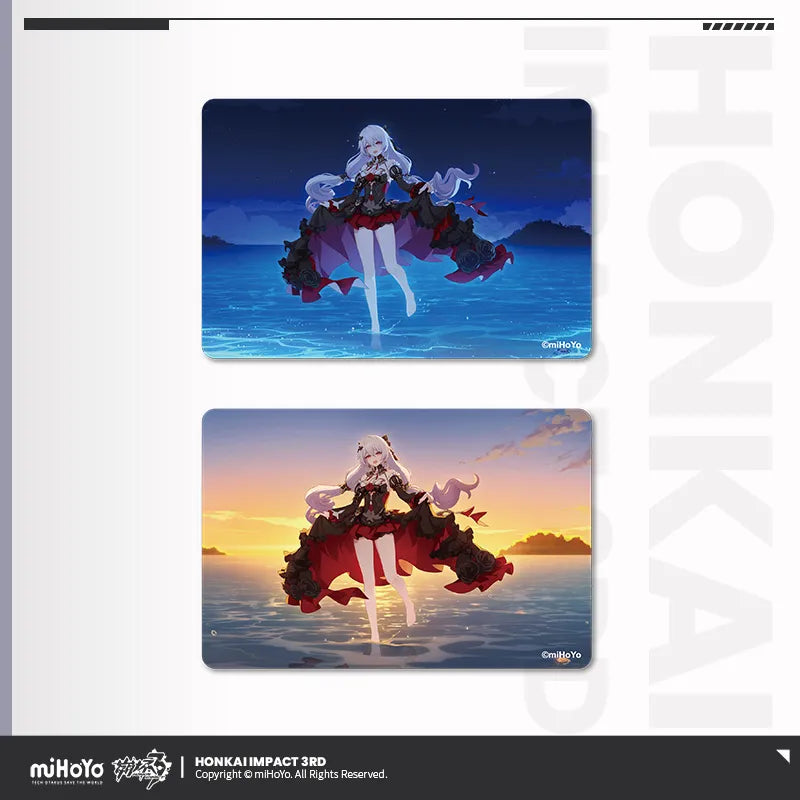 honkai impact 3rd cg series grating shikishi cardboard ACG GO