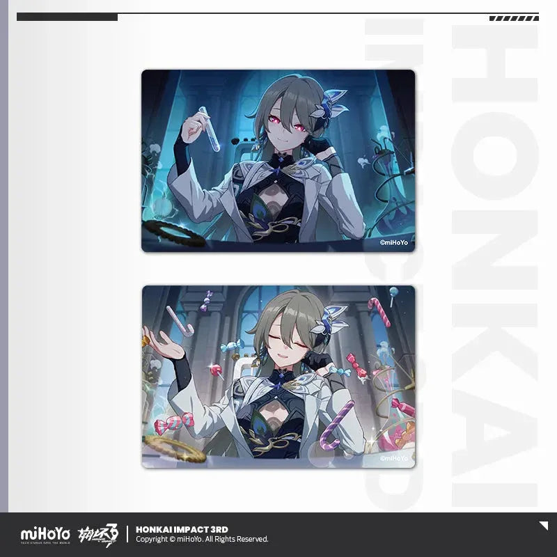 CG Series Grating Shikishi Cardboard Honkai Impact 3rd Vita ACG Go Anime www.acg-go.com Cardboard, Fu Hua, Kiana, Lantern, Lunar, Rita, Seele, Senadina, Songque, Thelema, Theresa, Vita