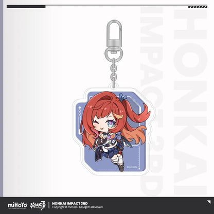 honkai impact 3rd chibi series acrylic keychain ACG GO