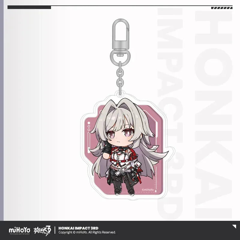 Chibi Series Acrylic Keychain Honkai Impact 3rd Songque ACG Go Anime www.acg-go.com Coralie, Dream Seeker, Helia, Honkai Impact 3rd, Lantern, Pendant & Keychain, Senadina, Songque, Thelema