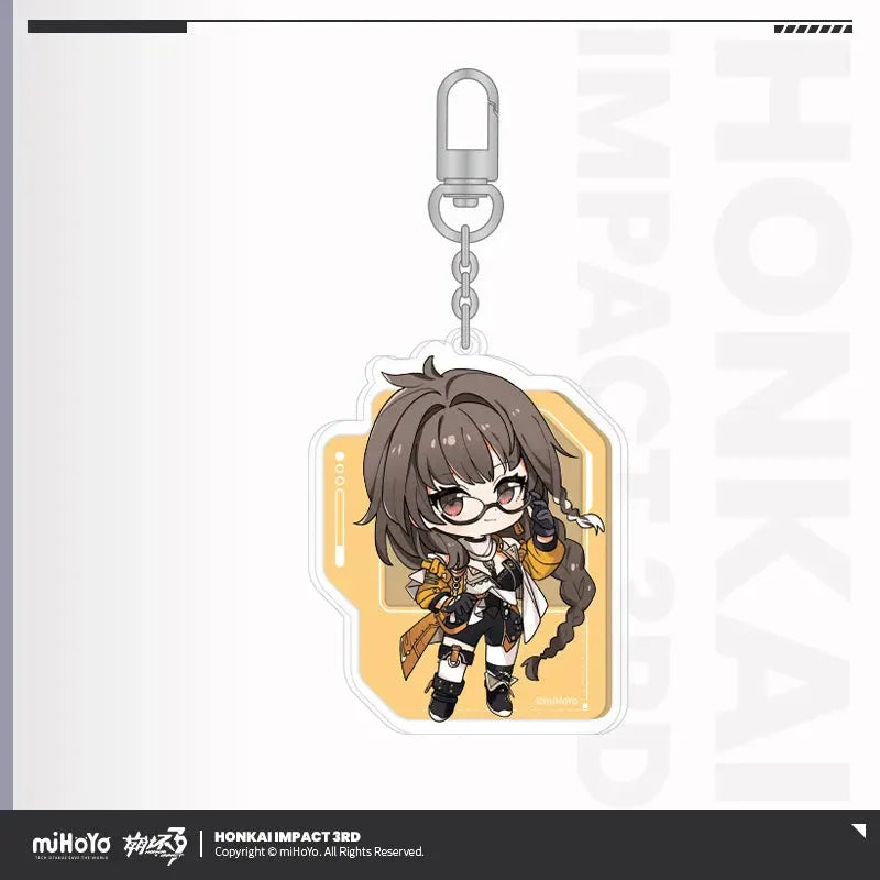 Chibi Series Acrylic Keychain Honkai Impact 3rd Songque ACG Go Anime www.acg-go.com Coralie, Dream Seeker, Helia, Honkai Impact 3rd, Lantern, Pendant & Keychain, Senadina, Songque, Thelema