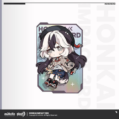 honkai impact 3rd chibi series laser cardboard ACG GO