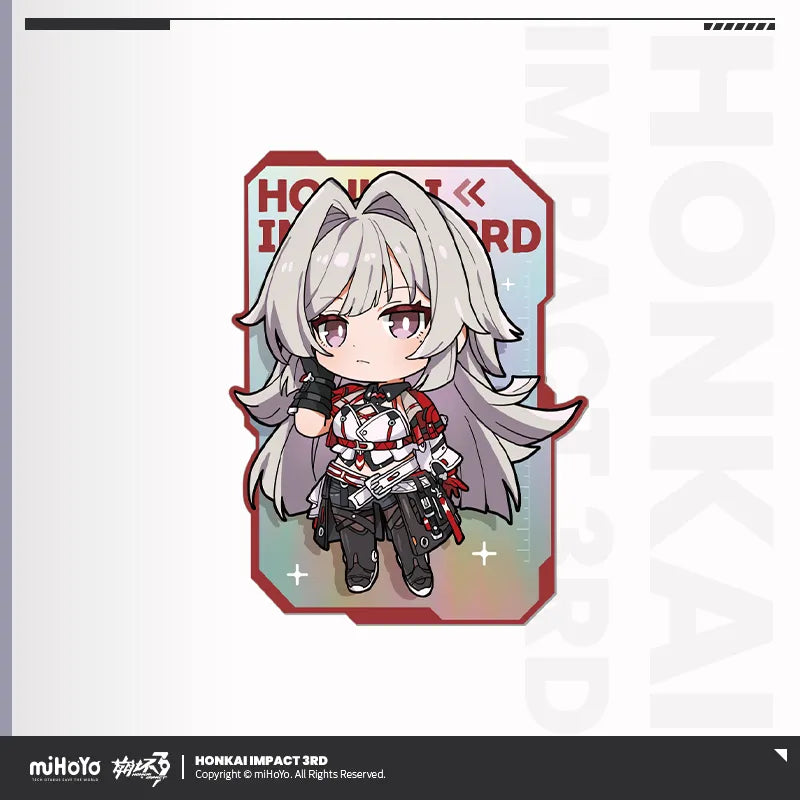 honkai impact 3rd chibi series laser cardboard ACG GO