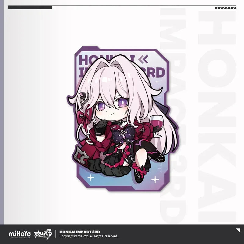 Chibi Series Laser Cardboard Honkai Impact 3rd Helia ACG Go Anime www.acg-go.com Cardboard, Coralie, Dream Seeker, Helia, Honkai Impact 3rd, Lantern, Senadina, Songque, Thelema
