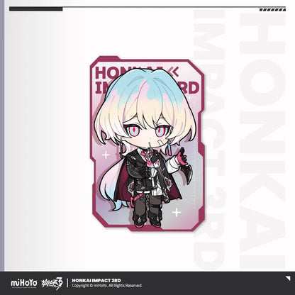honkai impact 3rd chibi series laser cardboard ACG GO