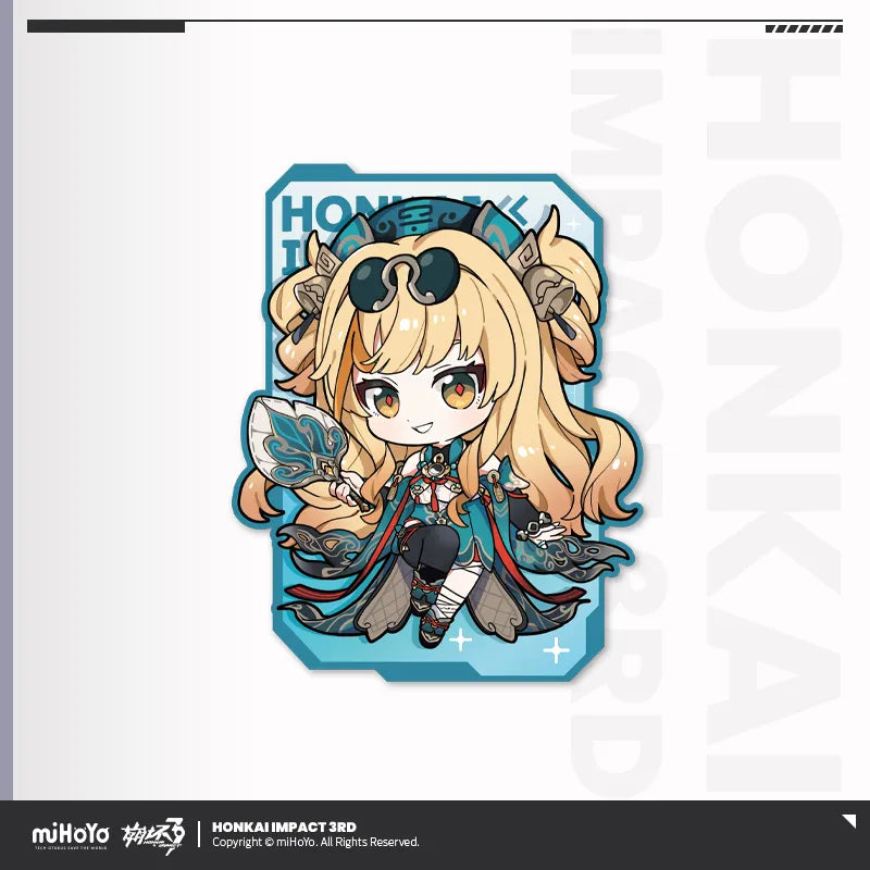 honkai impact 3rd chibi series laser cardboard ACG GO