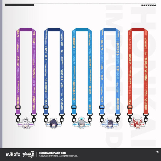honkai impact 3rd chibi series lines phone strap ver 4 ACG GO
