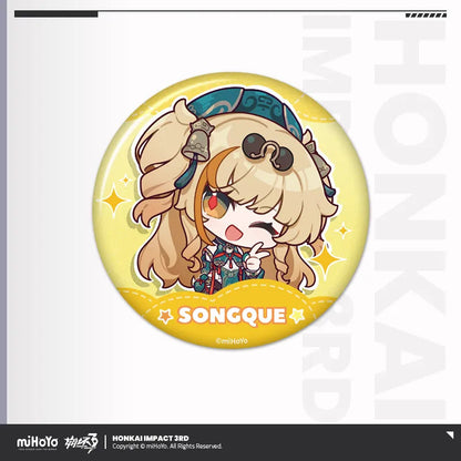 honkai impact 3rd dreamy leisure travel series tinplate badge ACG GO