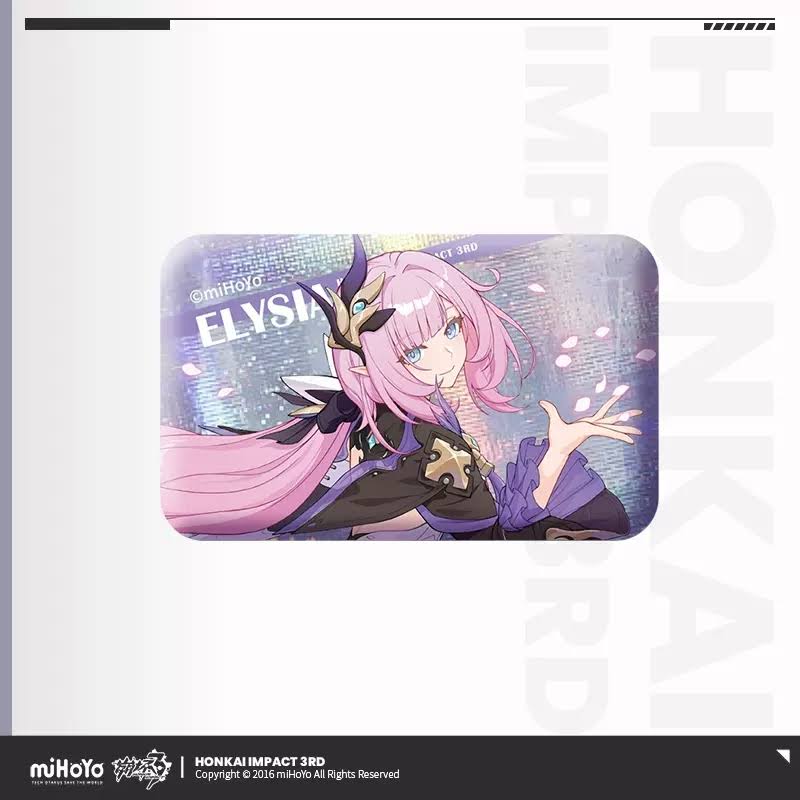 honkai impact 3rd flame chasers series character badge ACG GO