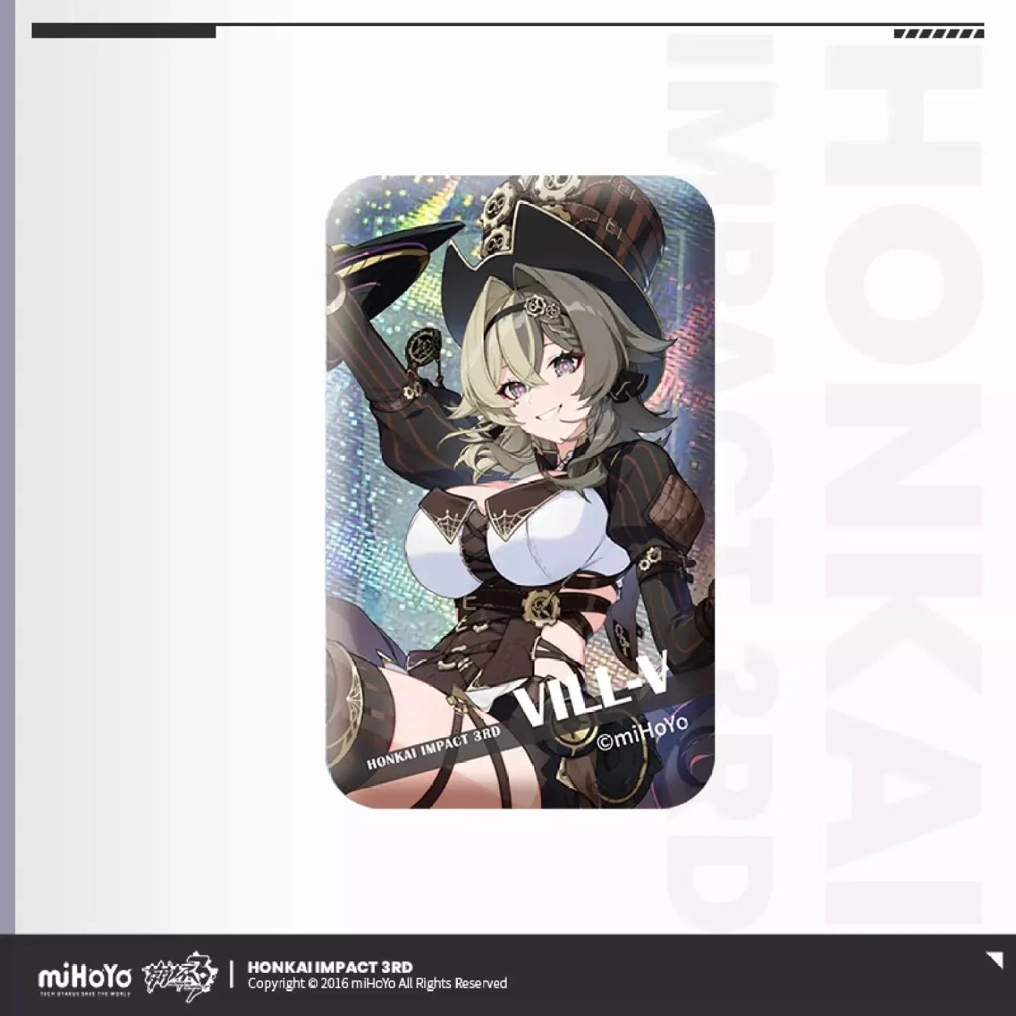 Flame Chasers Series Character Badge Honkai Impact 3rd Elysia ACG Go Anime www.acg-go.com Badge