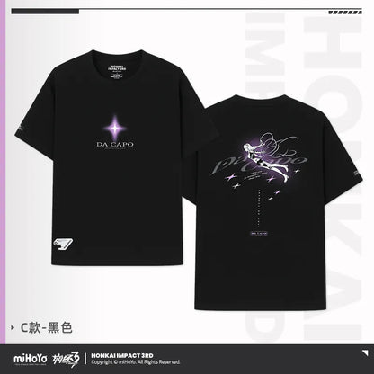 honkai impact 3rd honkai impression graduation trip series short sleeve t shirt ACG GO