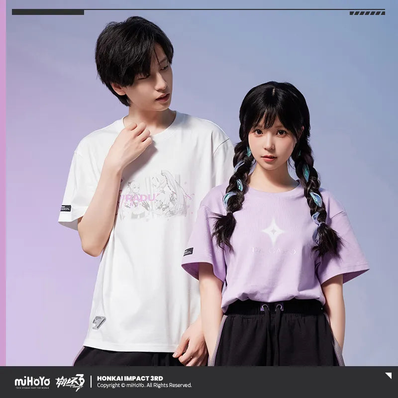 honkai impact 3rd honkai impression graduation trip series short sleeve t shirt ACG GO