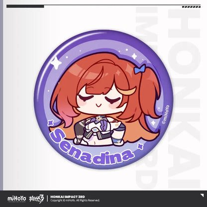 honkai impact 3rd honkai meme series tinplate badge ACG GO