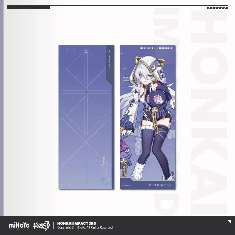 Honkai Impact 3rd Portrait Series Laser Ticket Vol.2 Dream Seeker ACG Go Anime www.acg-go.com Coralie, Dream Seeker, Helia, Honkai Impact 3rd, Lantern, Senadina, Songque, Thelema, Ticket