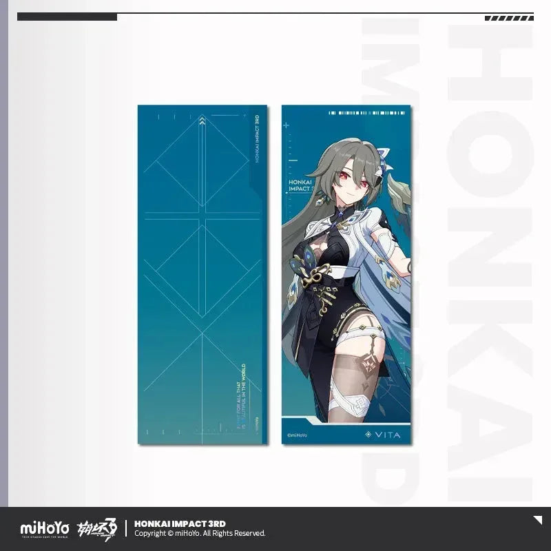 Honkai Impact 3rd Portrait Series Laser Ticket Vol.2 Dream Seeker ACG Go Anime www.acg-go.com Coralie, Dream Seeker, Helia, Honkai Impact 3rd, Lantern, Senadina, Songque, Thelema, Ticket