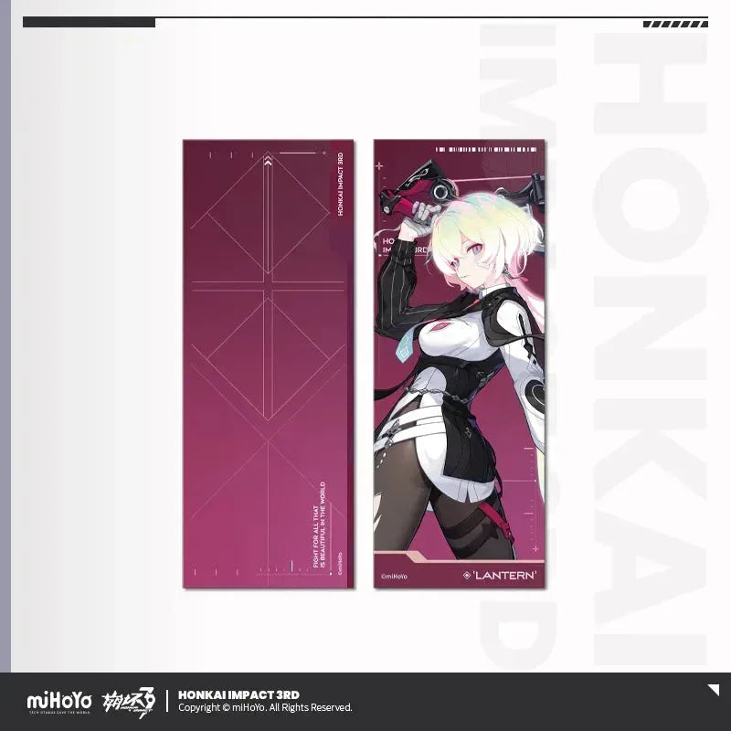 Honkai Impact 3rd Portrait Series Laser Ticket Vol.2 Dream Seeker ACG Go Anime www.acg-go.com Coralie, Dream Seeker, Helia, Honkai Impact 3rd, Lantern, Senadina, Songque, Thelema, Ticket